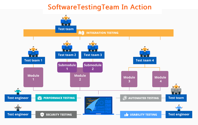 Software Testing Team work flow